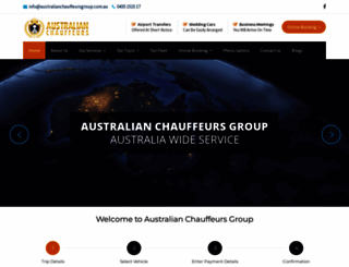 australianchauffeursgroup.com.au screenshot