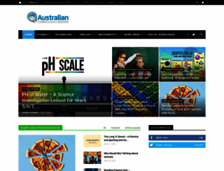 australiancurriculumlessons.com.au screenshot