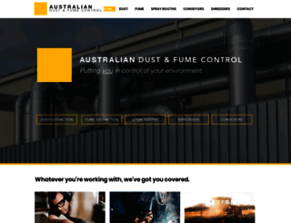 australiandustcontrol.com.au screenshot