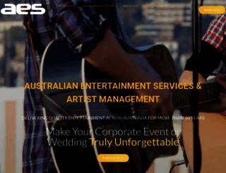 australianentertainmentservices.com.au screenshot