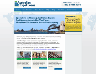 australianexpatloans.com.au screenshot