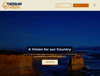 australianfederationparty.org.au screenshot