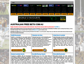 australianfreebets.com.au screenshot