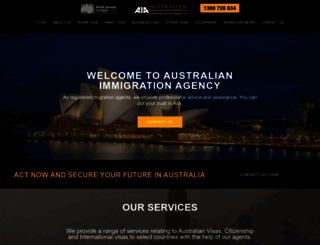 australianimmigrationagency.com screenshot