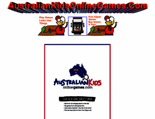 australiankidsonlinegames.com screenshot