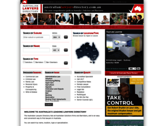australianlawyersdirectory.com.au screenshot