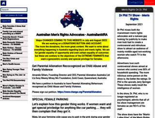 australianmensrights.com screenshot
