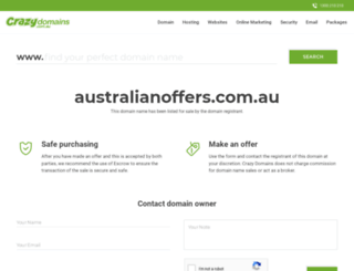 australianoffers.com.au screenshot