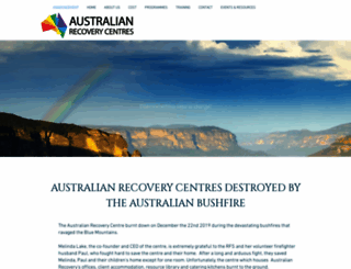 australianrecovery.com screenshot