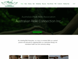 australianreikiconnection.com.au screenshot