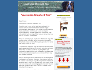 australianshepherds101.com screenshot