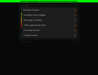 australianstudysolutions.com screenshot