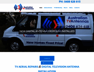 australiantvantennas.com.au screenshot
