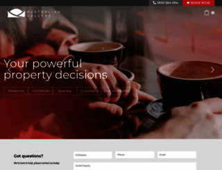 australianvaluers.com.au screenshot