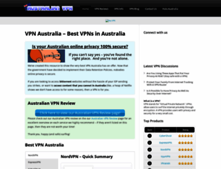 australianvpn.com.au screenshot