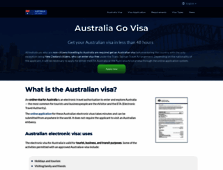 australiaonlinevisas.com screenshot