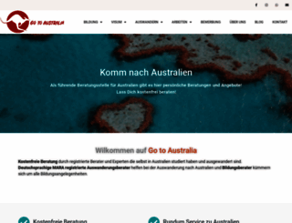 australien-ausbildung.at screenshot