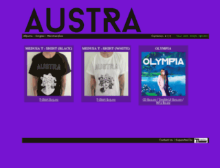 austraus.dominorecordco.com screenshot