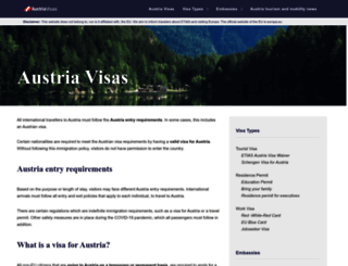 austriavisas.com screenshot