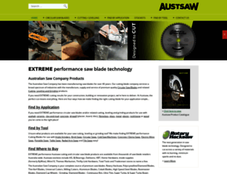 austsaw.com.au screenshot