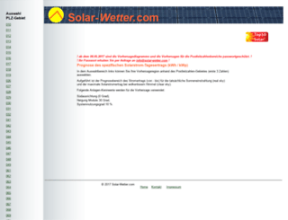 auswahl-plz-bereich.solar-wetter.com screenshot