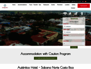 autenticohotel.com screenshot