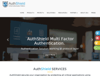 auth-shield.com screenshot