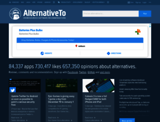 auth.alternativeto.net screenshot