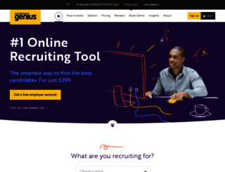 auth.recruitmentgenius.com screenshot