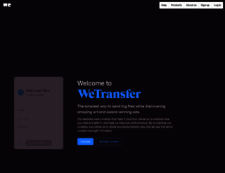auth.wetransfer.com screenshot