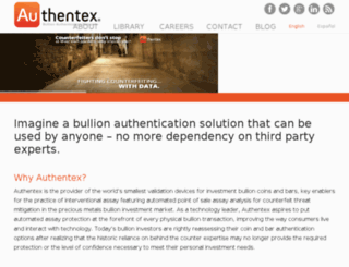 authentex.com screenshot