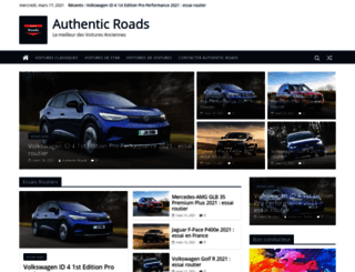 authentic-roads.com screenshot