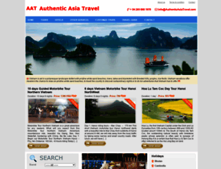 authenticasiatravel.com screenshot