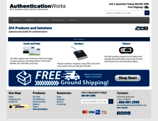 authenticationworks.com screenshot