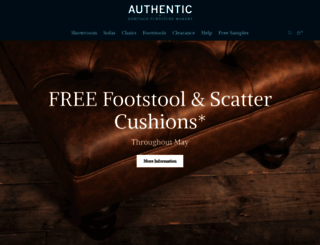 authenticfurniture.co.uk screenshot