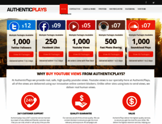 authenticplays.com screenshot