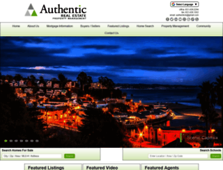 authenticre.com screenshot