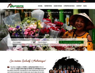 authentikvietnam.com screenshot