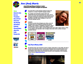 authorannmorris.com screenshot