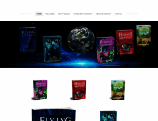 authorbettyadams.com screenshot