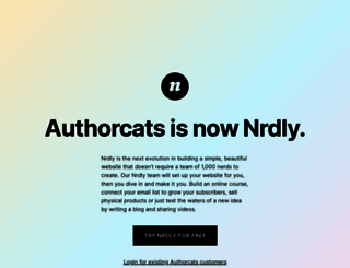 authorcats.com screenshot