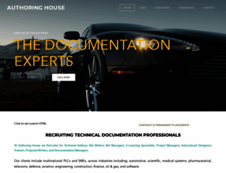 authoringhouse.co.uk screenshot