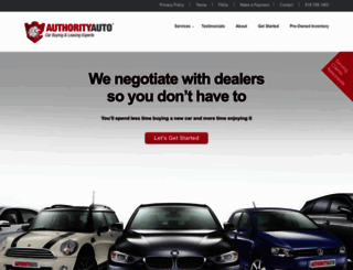 authorityauto.com screenshot