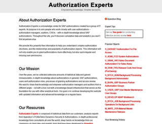 authorizationexperts.com screenshot