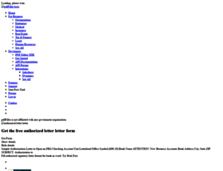 authorized-signatory-letter.pdffiller.com screenshot