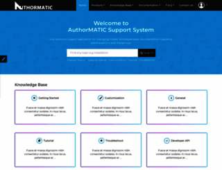authormatic.silasolatayo.com screenshot