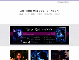 authormelodyjohnson.com screenshot