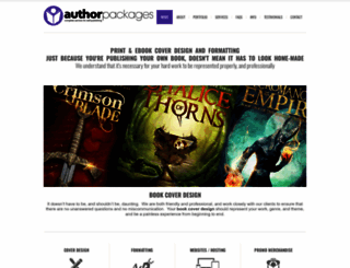 authorpackages.com screenshot