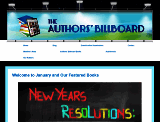 authorsbillboard.com screenshot