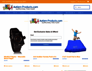 autism-products.com screenshot